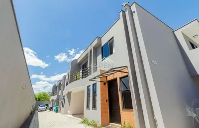 Casa em condomínio fechado com 3 quartos à venda na rua monsenhor ivo zanlorenzi, --, campina do siqueira, curitiba por r$ 900.000