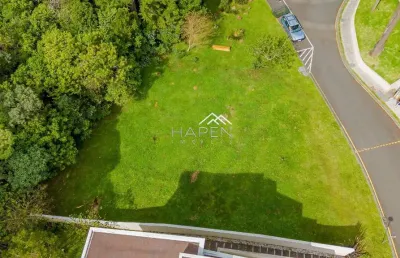 Terreno à venda na rua uberlândia, --, abranches, curitiba por r$ 830.000