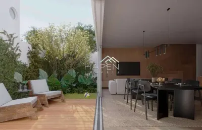 Casa em condomínio fechado com 3 quartos à venda na rua batista pessine, --, vista alegre, curitiba por r$ 1.107.200
