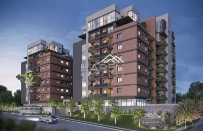 Apartamento com 3 quartos à venda na rua da bandeira, --, cabral, curitiba por r$ 1.122.400