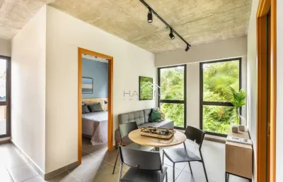 Apartamento com 2 quartos à venda na rua trajano reis, --, são francisco, curitiba por r$ 492.980