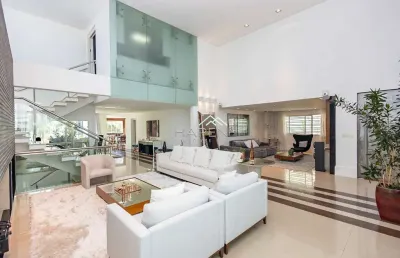 Casa em condomínio fechado com 4 quartos à venda na rua luiz tramontin, --, campo comprido, curitiba por r$ 4.200.000