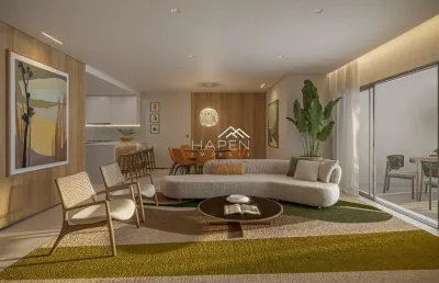 Apartamento com 3 quartos à venda na rua bom jesus, --, cabral, curitiba