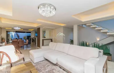 Casa em condomínio fechado com 3 quartos à venda na rua elói orestes zeglin, --, pinheirinho, curitiba por r$ 1.890.000