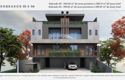 Casa com 3 quartos à venda na rua josé sabóia cortes, --, ahú, curitiba por r$ 2.460.000