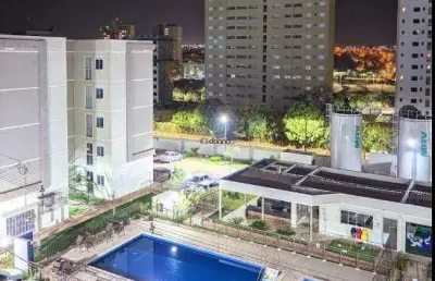 Apartamento de 02 quartos, no condomínio águas cristalinas