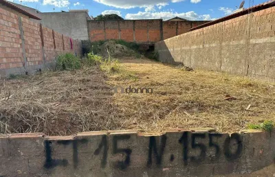 Lote / terreno à venda, conjunto costa telles ii - uberaba/mg