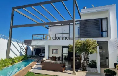 Linda casa moderna com piscina privativa e loja anexa alugada – bairro santa maria