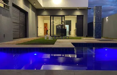 Casa à venda, 3 quartos, 3 suítes, 4 vagas, conjunto morada do sol - uberaba/mg