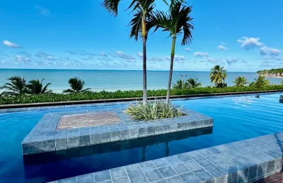 Aluguel - lindo flat mobiliado à beira de cabo branco