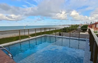 Alugo - apartamento à beira mar do bessa | 02 dormitórios | varanda | com projetados