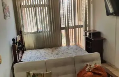 Apartamento à venda em condomínio na vila imperial, são josé do rio preto-sp: 1 quarto, 1 sala, 1 banheiro, 2 vagas, 45m².