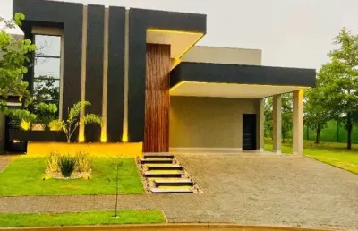 Casa à venda em mirassol-sp, terras de alphaville: 3 quartos, 3 suítes, 2 vagas, 175m² de área
