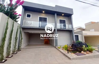 Casa em condomínio de luxo em são josé do rio preto-sp: 3 quartos, 3 suítes, 275m² de área privativa