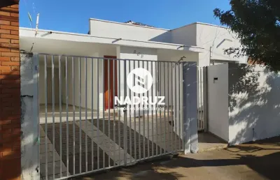 Casa residencial para locação vila santa cruz, são josé do rio preto 3 dormitórios sendo 1 suíte, 1 sala, 2 banheiros, 2 vagas 120,00 m² construída, 1