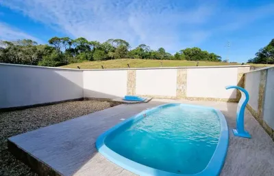 Casa com 2 quartos à venda no tapajós, indaial , 56 m2 por r$ 450.000