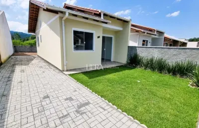 Casa com 2 quartos à venda no arapongas, indaial , 46 m2 por r$ 290.000