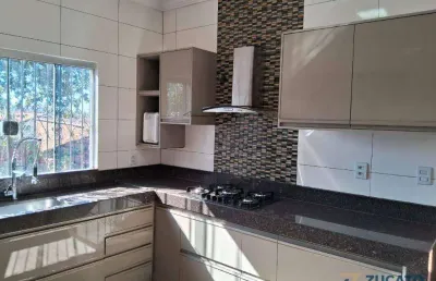 Casa com 3 dormitórios à venda, 120 m² por r$ 350.000,00 - conjunto costa telles ii - uberaba/mg