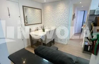 Apartamento vila maria baixa, mobiliado com muito bom gosto. em prédio com lazer e 1 vaga. confira!