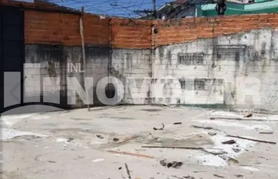 Terreno na vila maria com 250m² de área útil, murado, plano, para locação