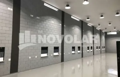 Galpão 475m² para alugar na vila ede ? novo, pé direito alto e escritório