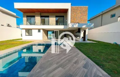 Casa de alto padrão com 4 suítes à venda, condomínio reserva do paratehy - são josé dos campos/sp