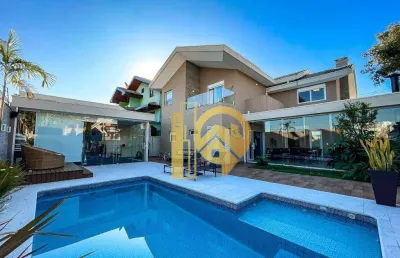 Casa com 5 suítes à venda, jardim aquarius - são josé dos campos/sp