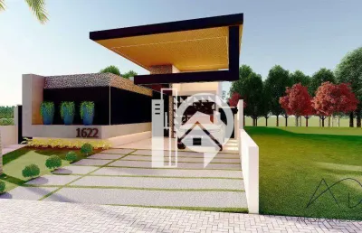 Casa com 3 dormitórios -177m2 térrea - condomínio santa mônica - caçapava/sp