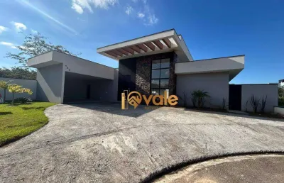 Casa com 4 dormitórios à venda, 186 m² de área  construida 537 de terreno no condomínio terras do vale - caçapava/sp