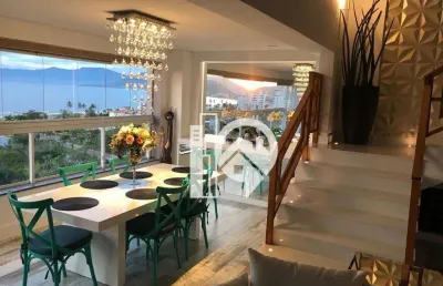 Cobertura 3 suítes à venda,247 m² -praia do indaiá-caragua/sp