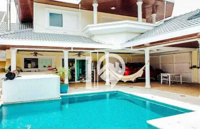 Casa com 5 dormitórios à venda, 567 m² -  no coração do jardim aquarius - são josé dos campos/sp