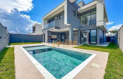 Casa com 5 suítes à venda, condomínio monaco - são josé dos campos/sp