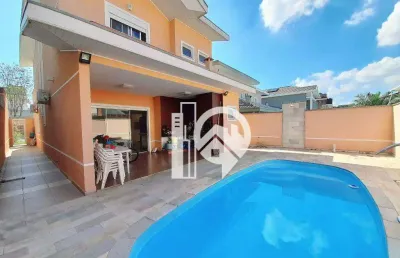 Casa com 3 suítes à venda - condomínio crystal park - jacareí/sp