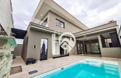Casa com 3 suites à venda, 220 m² no condomínio terras do vale - caçapava/sp