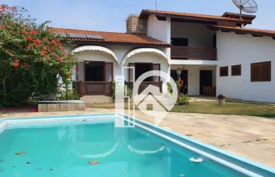 Linda casa térrea com piscina e sauna para locação - condomínio village paineiras - pindamonhangaba/sp