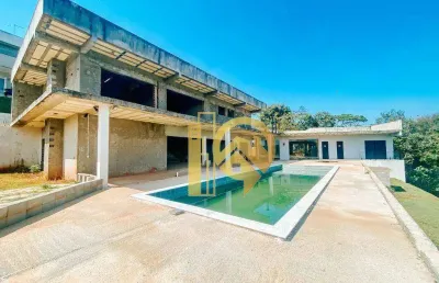 Casa com 5 dormitórios à venda, 594 m² - condomínio lago dourado - jacareí/sp
