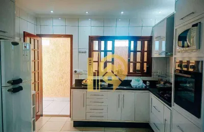Casa 2 dormitórios à venda, 153 m² - villa branca- jacareí/sp