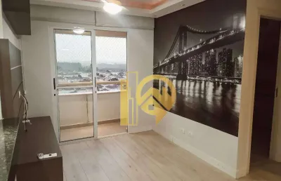 Apartamento com 2 dormitórios à venda, 67 m² - villa branca - jacareí/sp