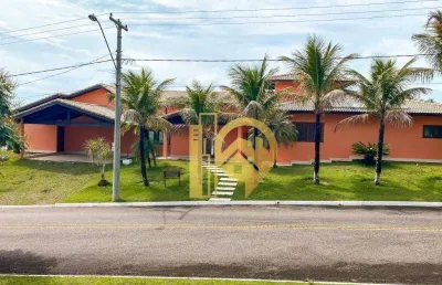 Casa térrea  alto padrão com 4  suítes  à venda, 480 m² - quinta dos lagos - paraibuna/sp
