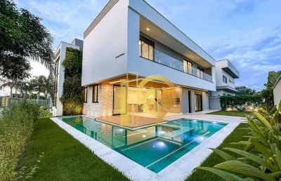 Casa em condomínio elevador e piscina com 5 suítes à venda, 450 m² jardim do golfe - sjcampos/sp
