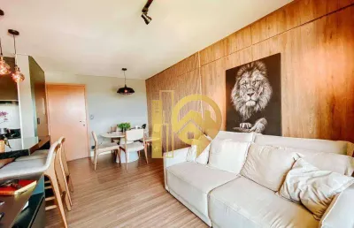 Apartamento de alto padrão  com 2 dormitórios à venda, 69 m² - jardim califórnia - jacareí/sp