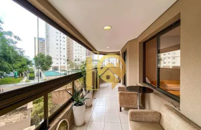 Apartamento de alto padrão com 4 dormitórios à venda, 220 m² - jardim aquarius - são josé dos campos/sp