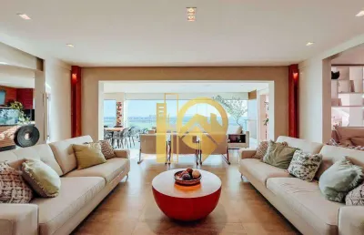 Apartamento luxuoso com 4 dormitórios à venda, 259 m² andar alto, porta fechada - jardim das colinas - sjcampos/sp
