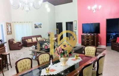Casa com 4 dormitórios à venda, 378 m² - santa branca/sp