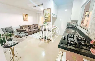 Casa com 3 dormitórios à venda, 80 m² - villa branca - jacareí/sp