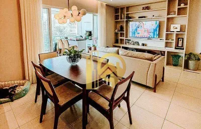 Apartamento a venda, 3 dormitório (2 suítes) ,110m2- ed. contemporâneo -v. ema - s.j.campos/sp