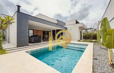 Casa térrea com 4 suítes à venda,  condomínio colinas do paratehy - são josé dos campos/sp