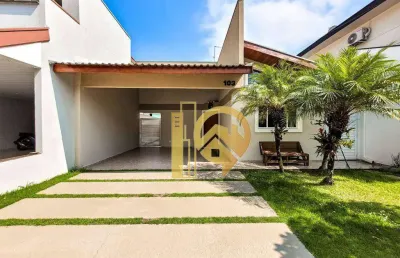 Casa com 3 dormitórios à venda, 159 m² - jardim crystal park - jacareí/sp