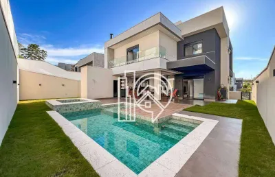 Casa com 4 dormitórios à venda, condomínio alphaville - são josé dos campos/sp