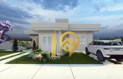 Casa com 2 dormitórios à venda, 228 m²- village parahybuna - paraibuna/sp